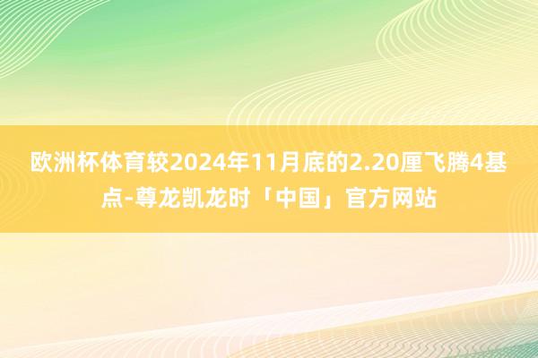 欧洲杯体育较2024年11月底的2.20厘飞腾4基点-尊龙凯龙时「中国」官方网站