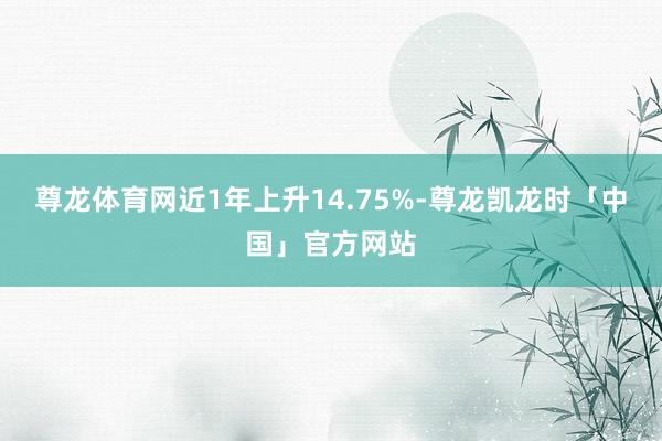 尊龙体育网近1年上升14.75%-尊龙凯龙时「中国」官方网站